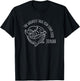 Fish Story Jonah and the whale theme T-Shirt - T-Shirt | Black