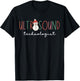 Ultrasound Technologist Snowman Sonographer Christmas T-Shirt - T-Shirt | Black