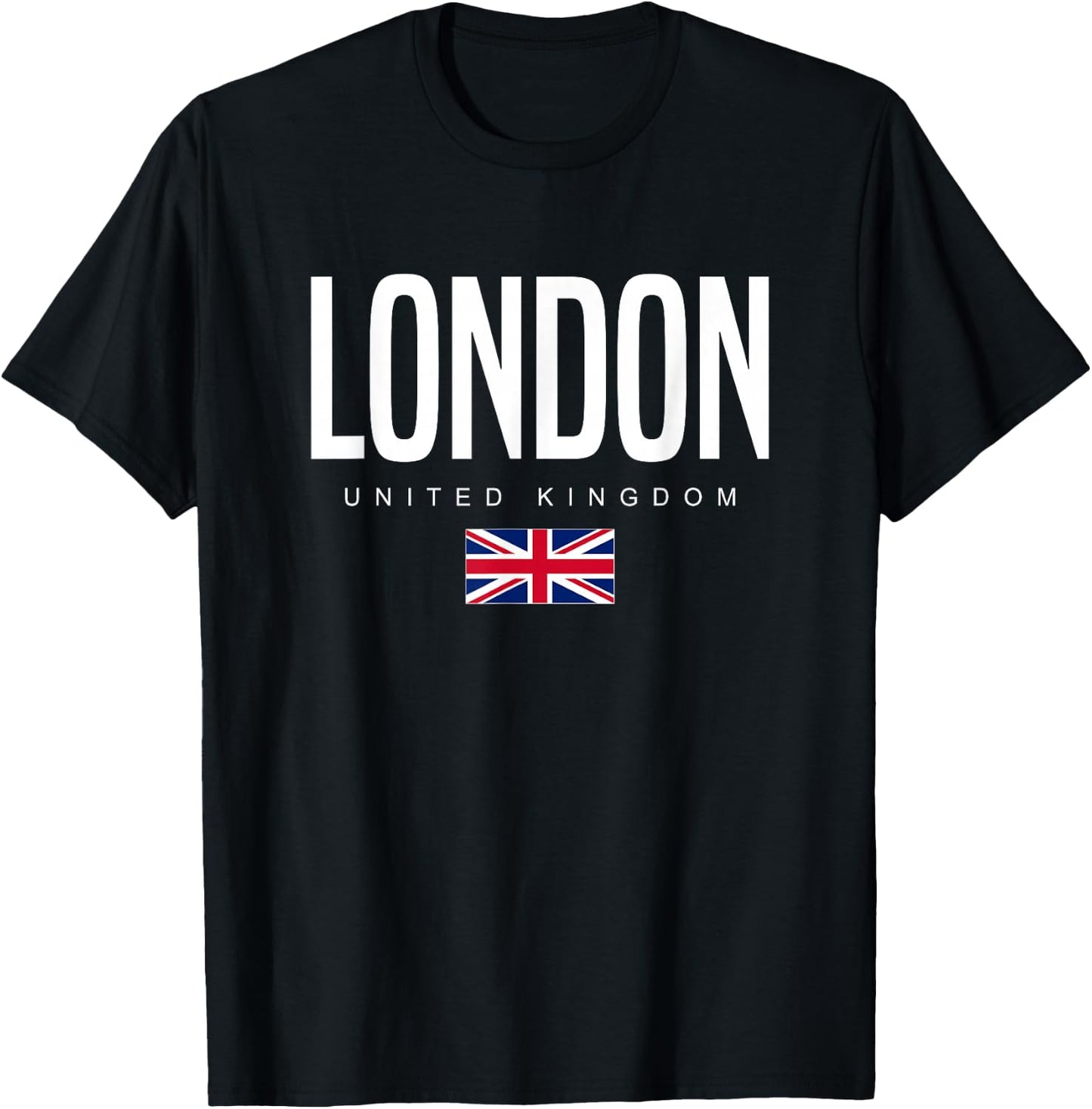 London England United Kingdom T-Shirt - T-Shirt | Black