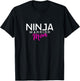 Ninja Warrior Mom T-Shirt - T-Shirt | Black
