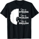 She Is Strong, She Is Fearless, She Is Enough Pull Over T-Shirt - T-Shirt | Black