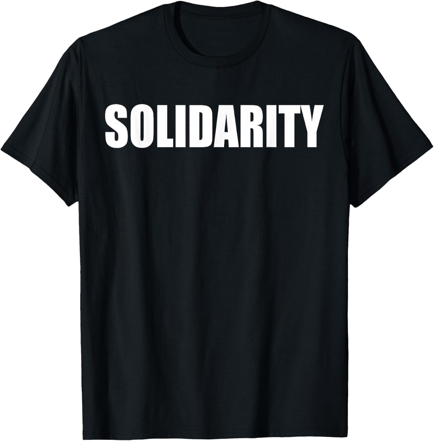 Solidarity T-Shirt - T-Shirt | Black