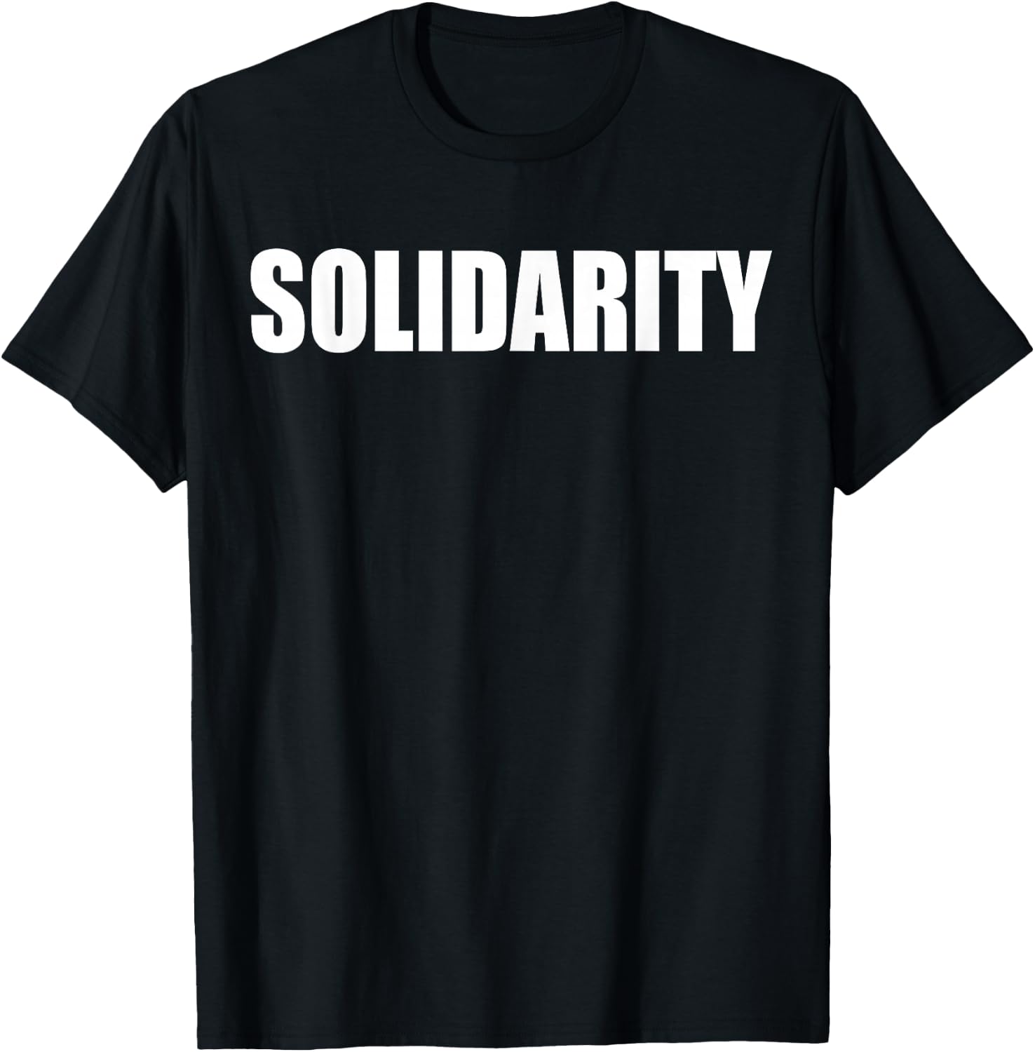 Solidarity T-Shirt - T-Shirt | Black