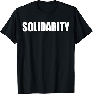 Solidarity T-Shirt - T-Shirt | Black