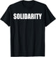 Solidarity T-Shirt - T-Shirt | Black