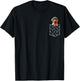 Labradoodle, Dog in a Pocket, Bones & Paws Men Women Kids T-Shirt - T-Shirt | Black