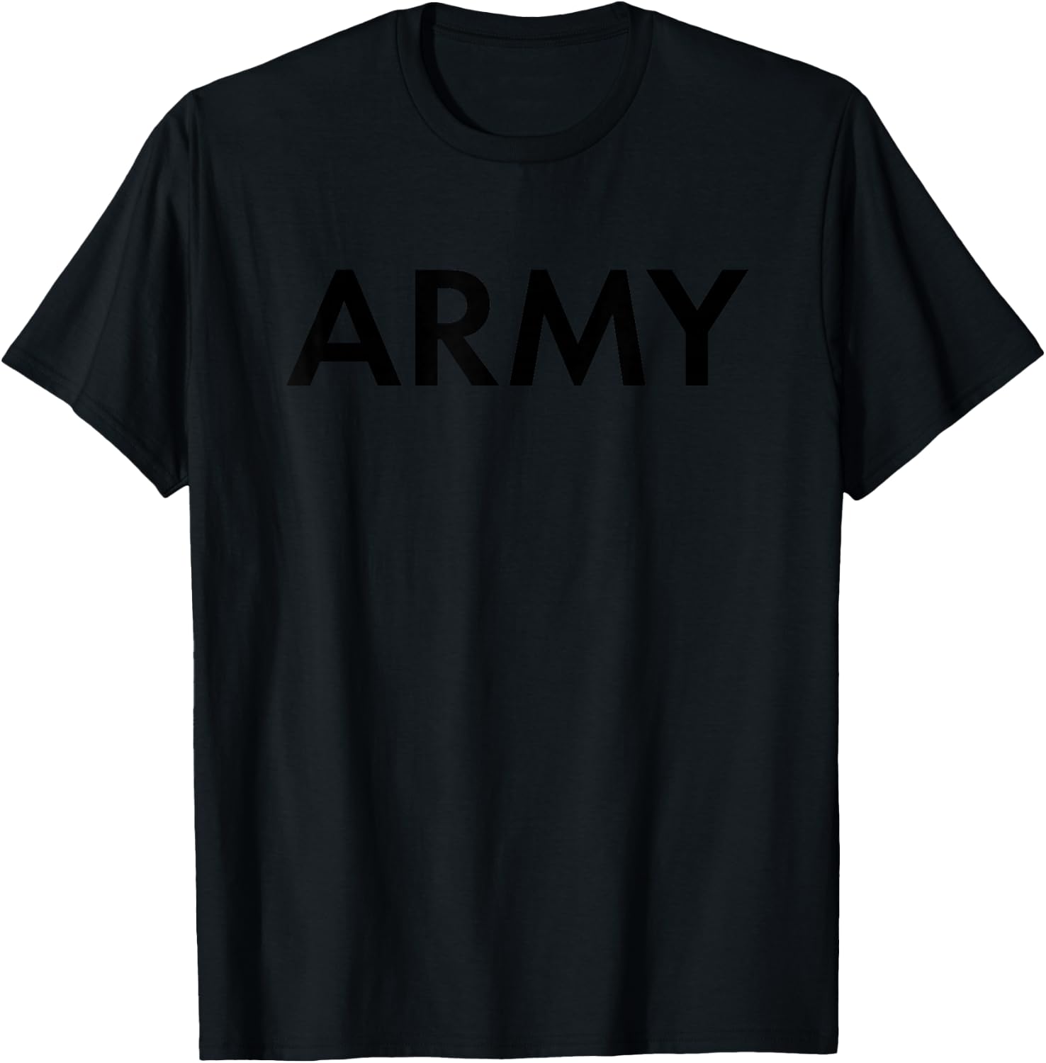 DE Army PT APFU Shirt T-Shirt - T-Shirt | Black