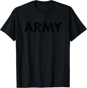 DE Army PT APFU Shirt T-Shirt - T-Shirt | Black