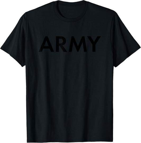 DE Army PT APFU Shirt T-Shirt - T-Shirt | Black