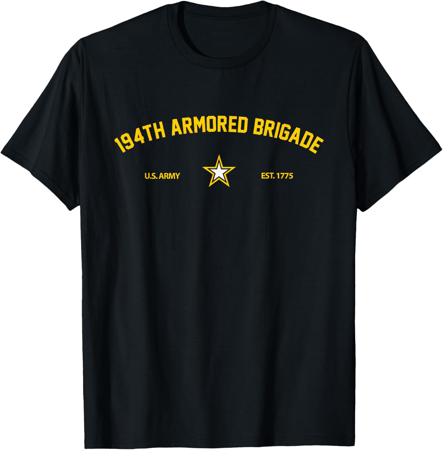 194th Armored Brigade T-Shirt - T-Shirt | Black