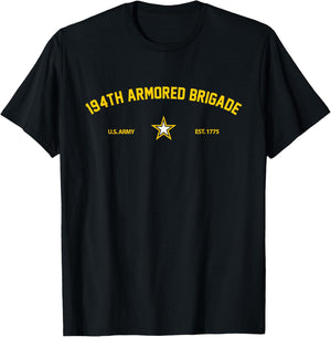 194th Armored Brigade T-Shirt - T-Shirt | Black