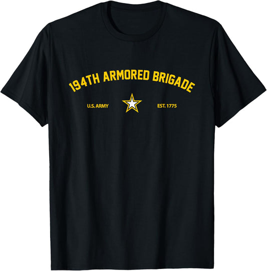 194th Armored Brigade T-Shirt - T-Shirt | Black