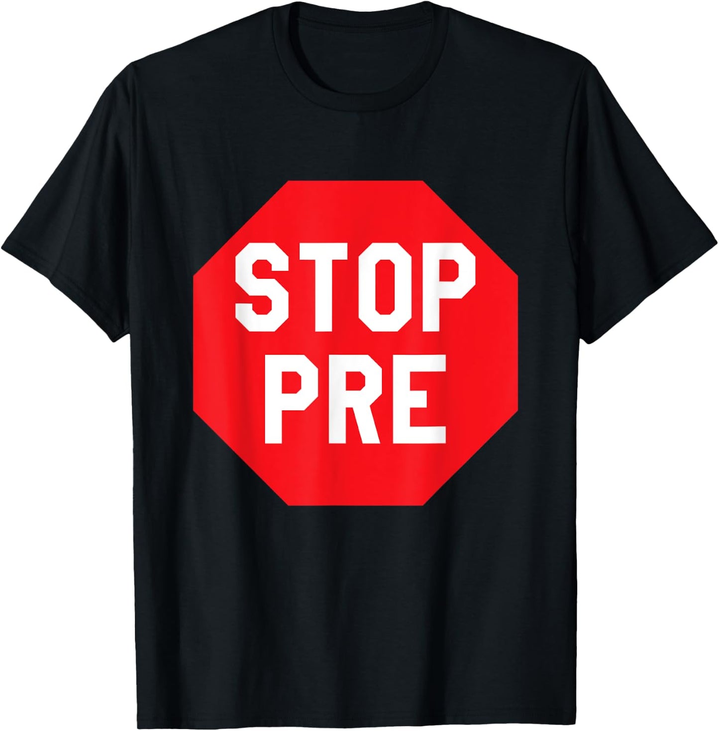 Vintage Stop Pre - Marathon Running Legend Runner T-Shirt - T-Shirt | Black