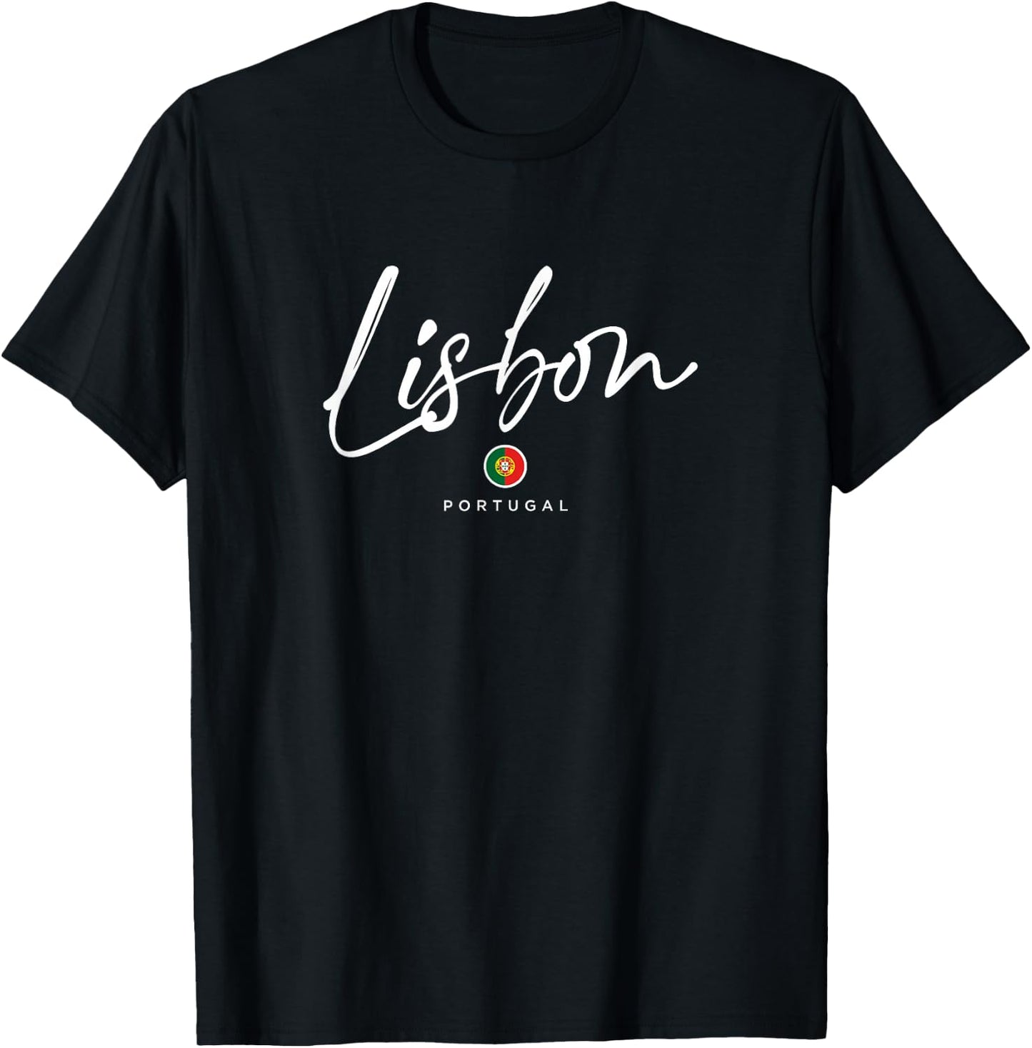 Lisbon Portugal T-Shirt - T-Shirt | Black