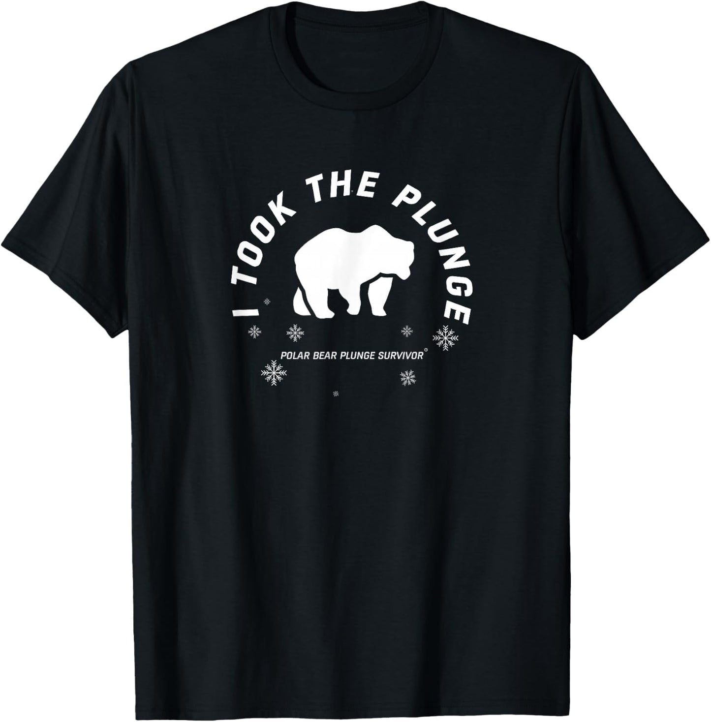 Polar Plunge Polar Bear I Took The Plunge T-Shirt - T-Shirt | Black