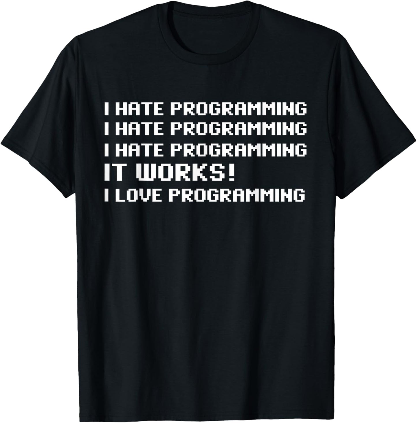 Programmer Coder - Developer Programming Software Engineer T-Shirt - T-Shirt | Black