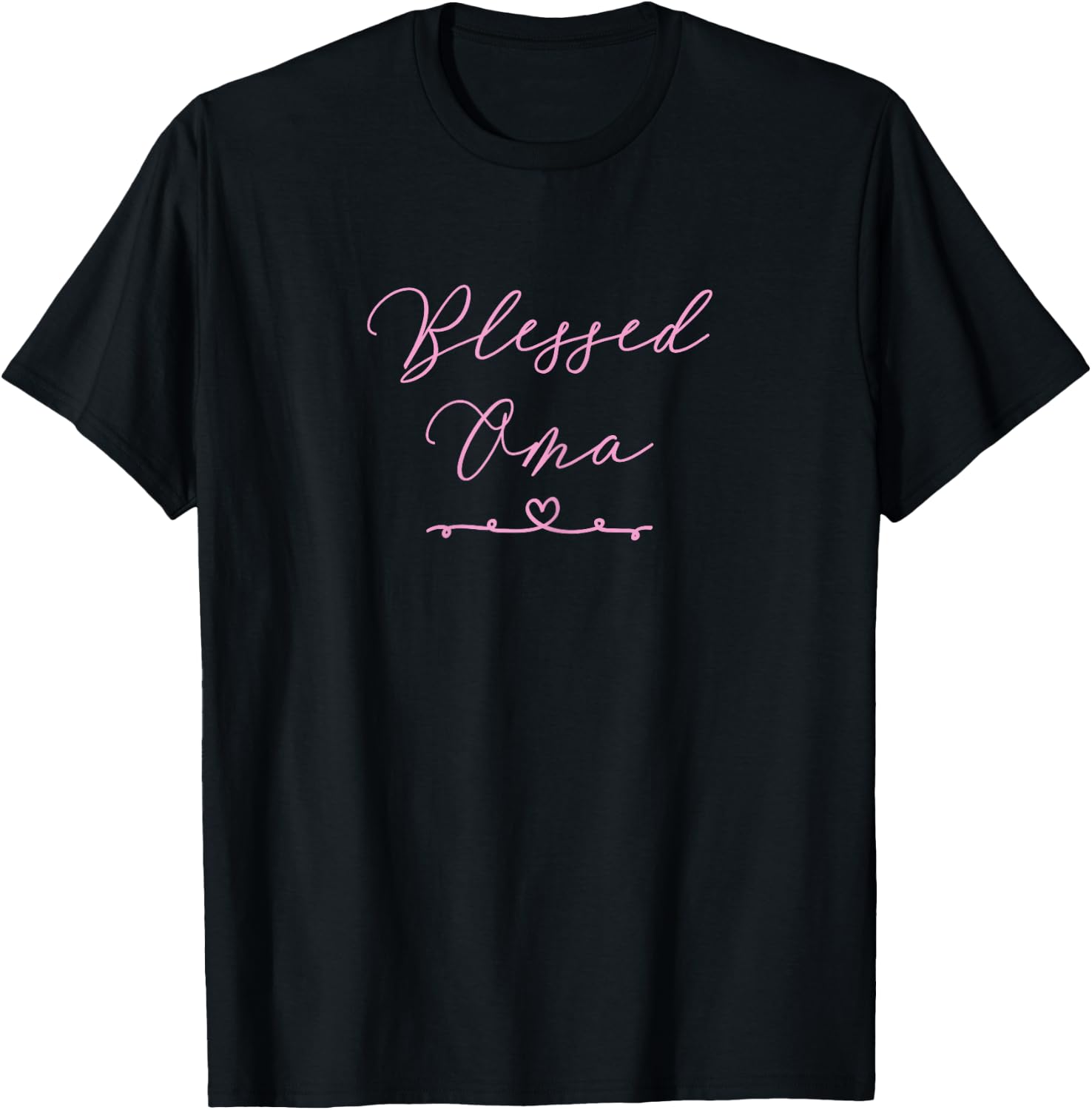 Blessed Oma T-Shirt - T-Shirt | Black