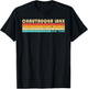 CHAUTAUQUA LAKE NEW YORK Funny Fishing Camping Summer T-Shirt - T-Shirt | Black