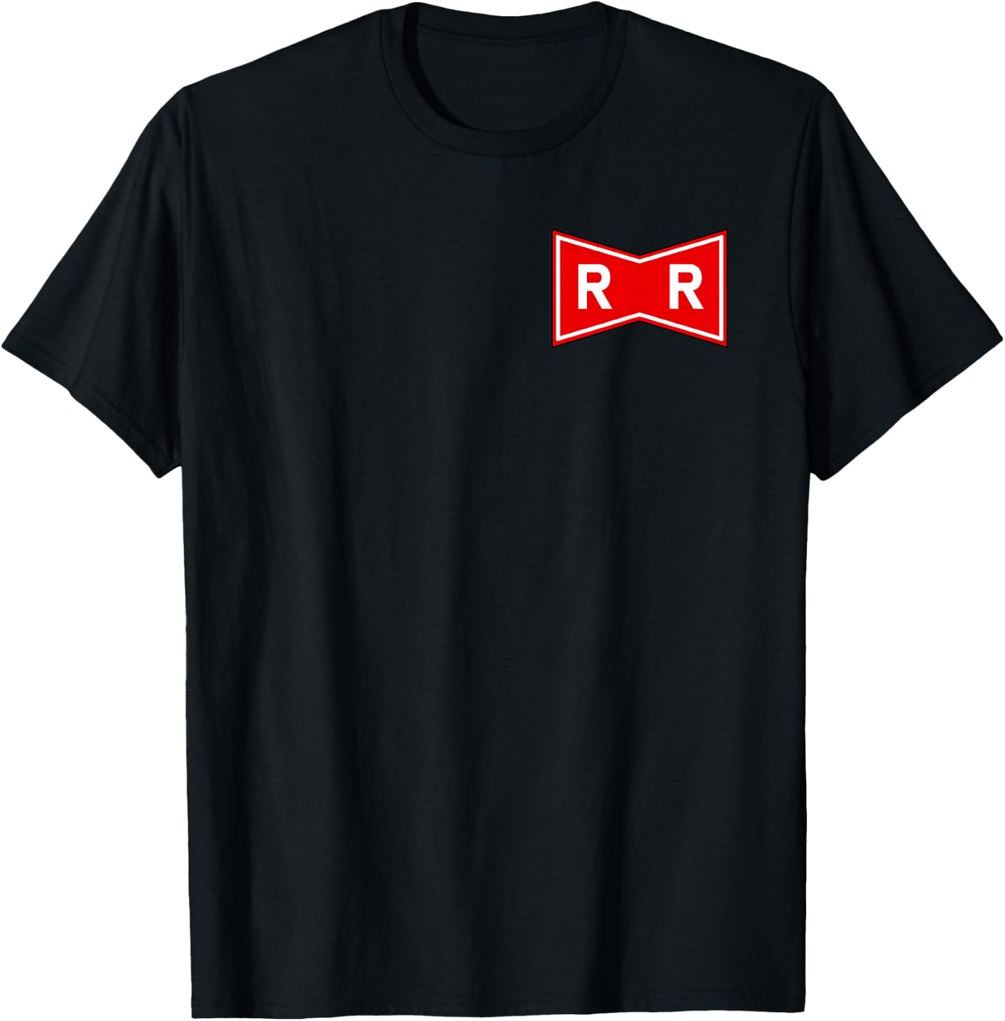 Aesthetic Red Ribbon T-Shirt - T-Shirt | Black