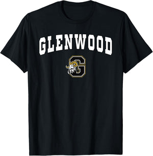 Glenwood High School Rams T-Shirt - T-Shirt | Black
