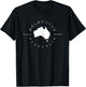 Melbourne Australia Retro Vintage Graphic T-Shirt - T-Shirt | Black