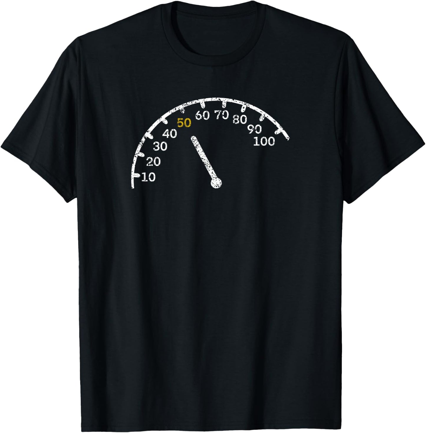50th Birthday Gift Car Lover T-Shirt - T-Shirt | Black