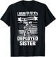 Red Friday for My Sister Military Troops Deployed Wear T-Shirt - T-Shirt | Black