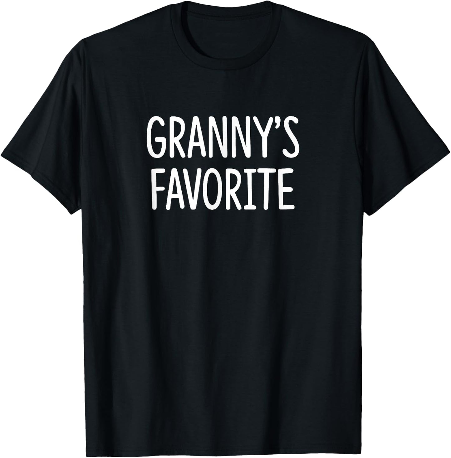 Granny's Favorite T-Shirt - T-Shirt | Black