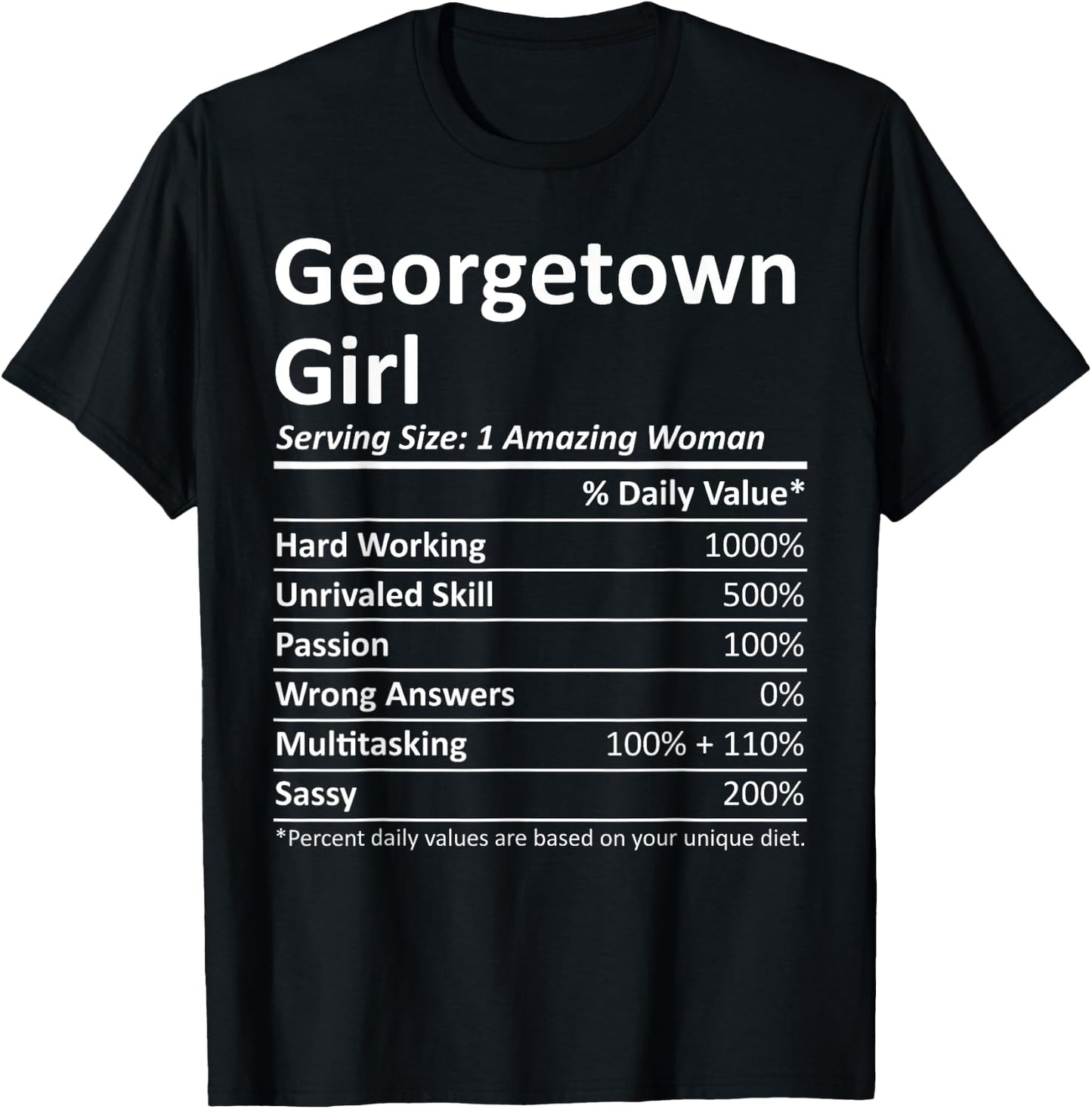 GEORGETOWN GIRL KY KENTUCKY Funny City Home Roots USA Gift T-Shirt - T-Shirt | Black
