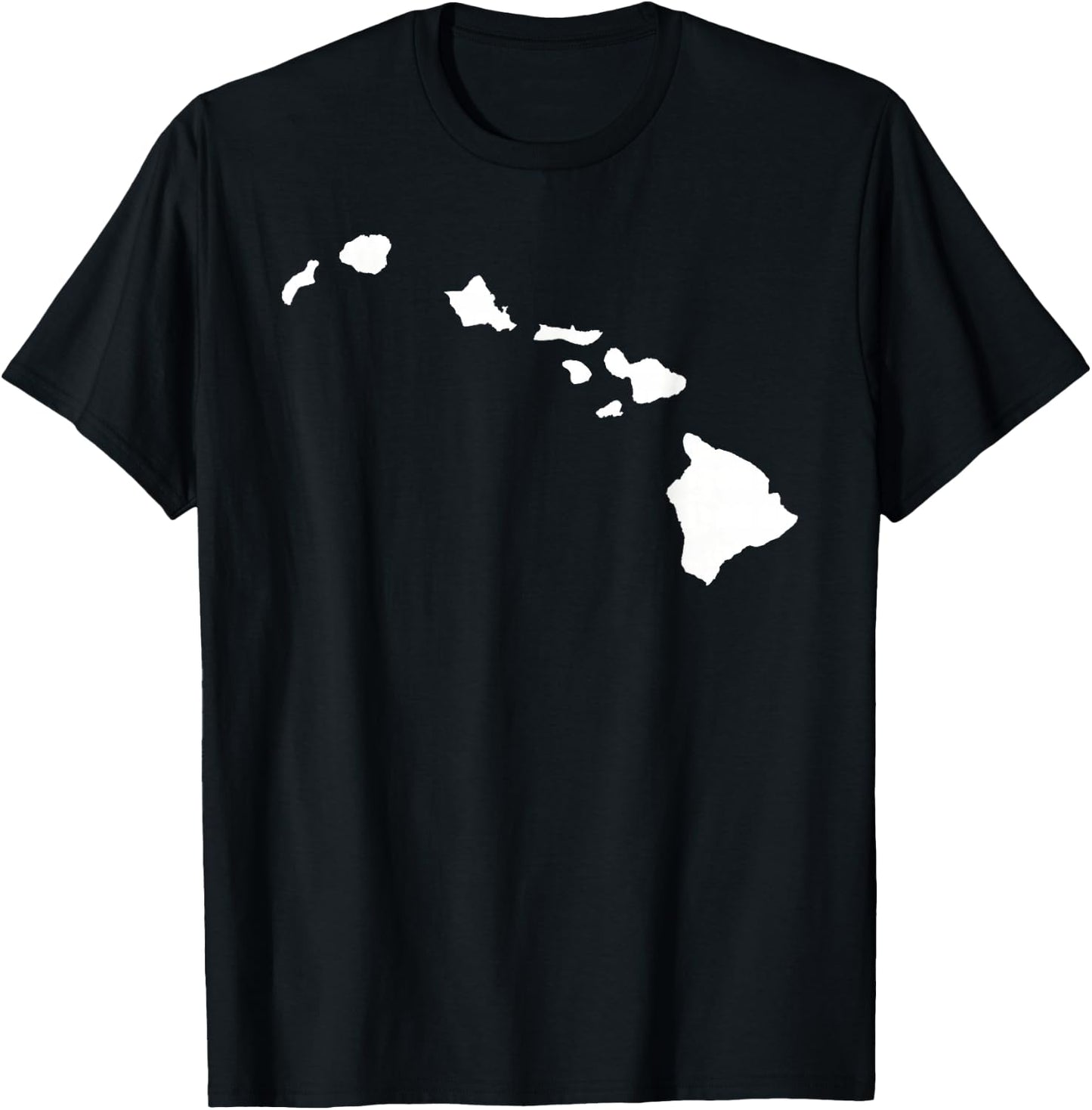 Hawaii map T-Shirt - T-Shirt | Black