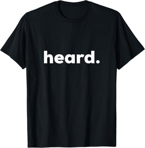 Heard Funny Restaurant Kitchen Design T-Shirt - T-Shirt | Black
