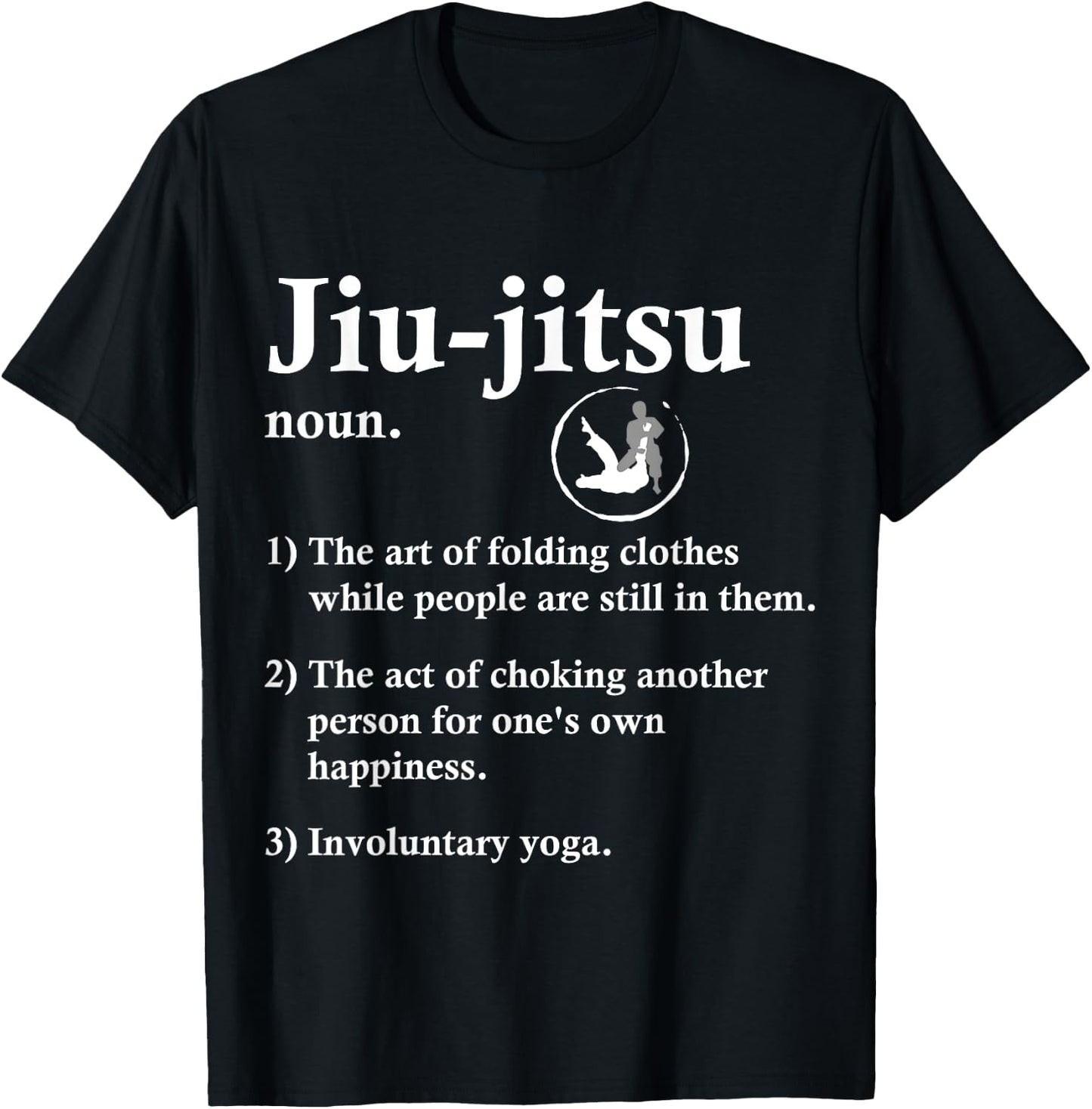 Jiu Jitsu Definition Funny BJJ T-Shirt - T-Shirt | Black