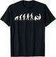 Funny Evolution Jiu Jitsu Gift Men Women Cool Martial Arts T-Shirt - T-Shirt | Black