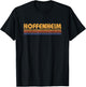 Hoffenheim Germany Vintage 80s Style T-Shirt - T-Shirt | Black