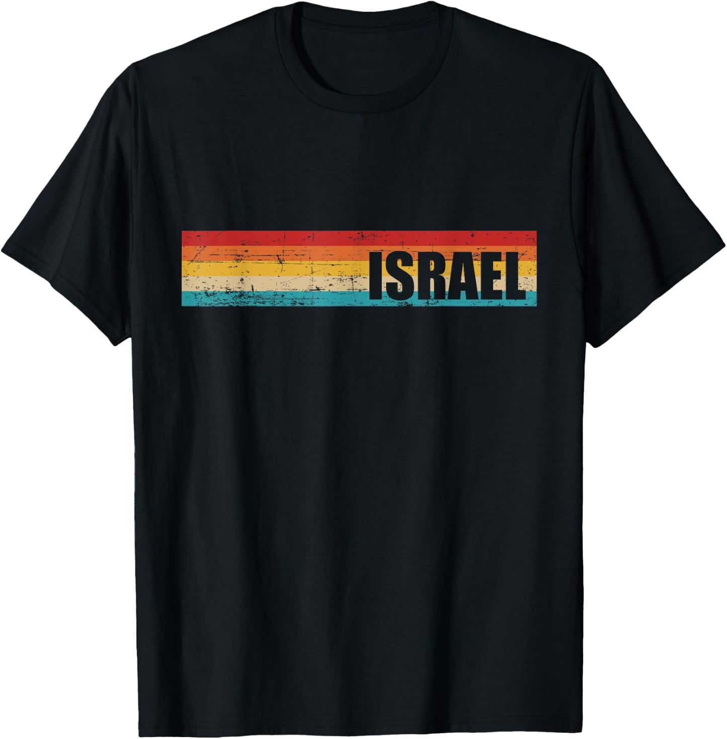 Israel vintage retro T-Shirt - T-Shirt | Black