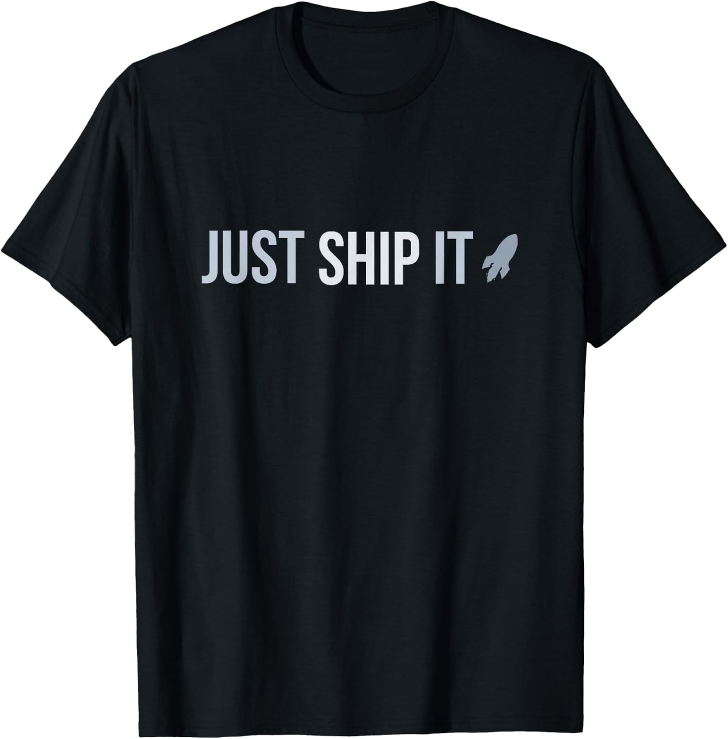 Developer Just Ship It T-Shirt - T-Shirt | Black