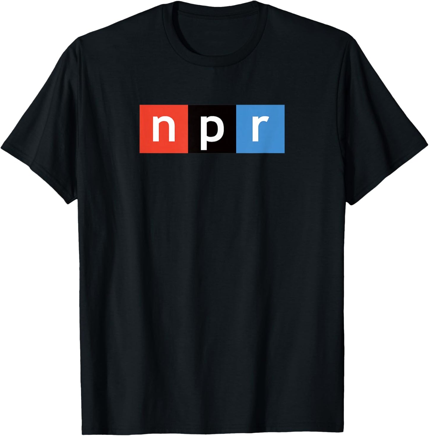NPR Full Color Logo T-Shirt - T-Shirt | Black
