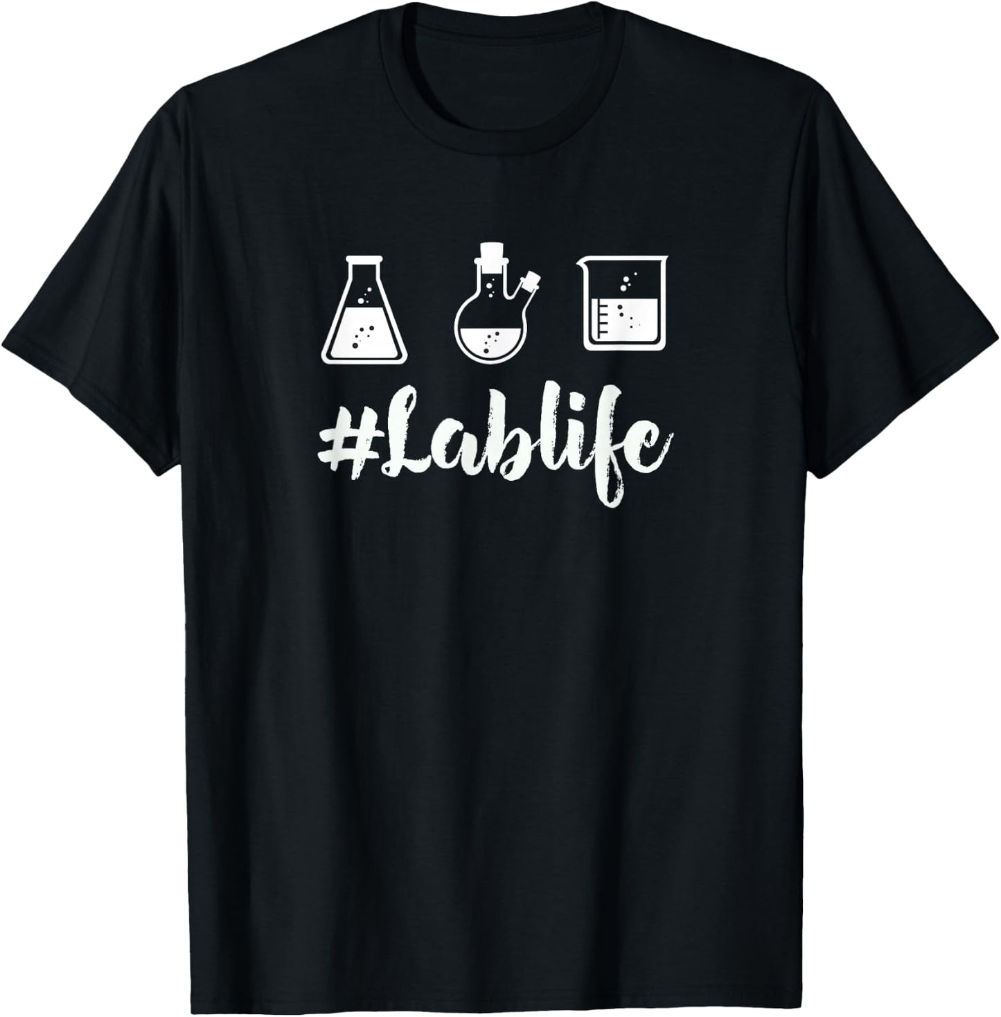 Lab Tech Cute Lab Technician Outfit Lab Technologist Gift T-Shirt - T-Shirt | Black