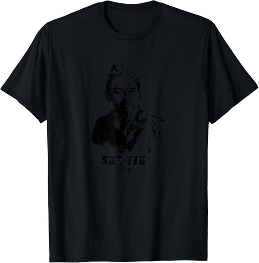 Sun Tzu Military Strategist Philosophy Art Of War Tactics T-Shirt - T-Shirt | Black