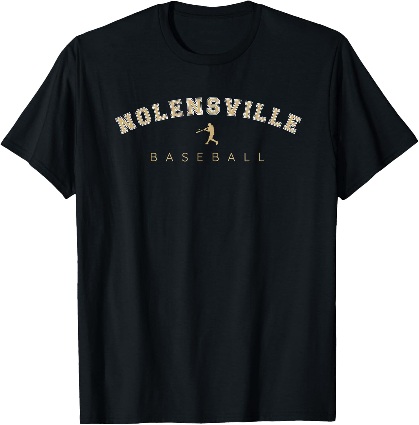 Nolensville Tennessee Baseball Team Nolo Fan Gear Souvenir T-Shirt - T-Shirt | Black