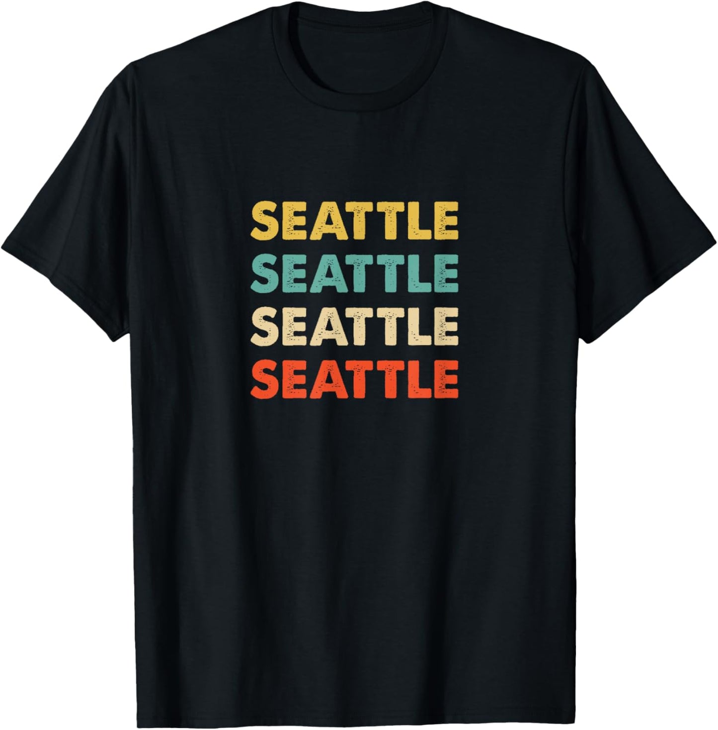 Seattle T-Shirt - T-Shirt | Black