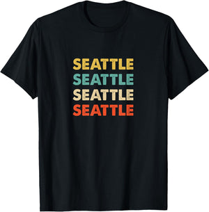 Seattle T-Shirt - T-Shirt | Black