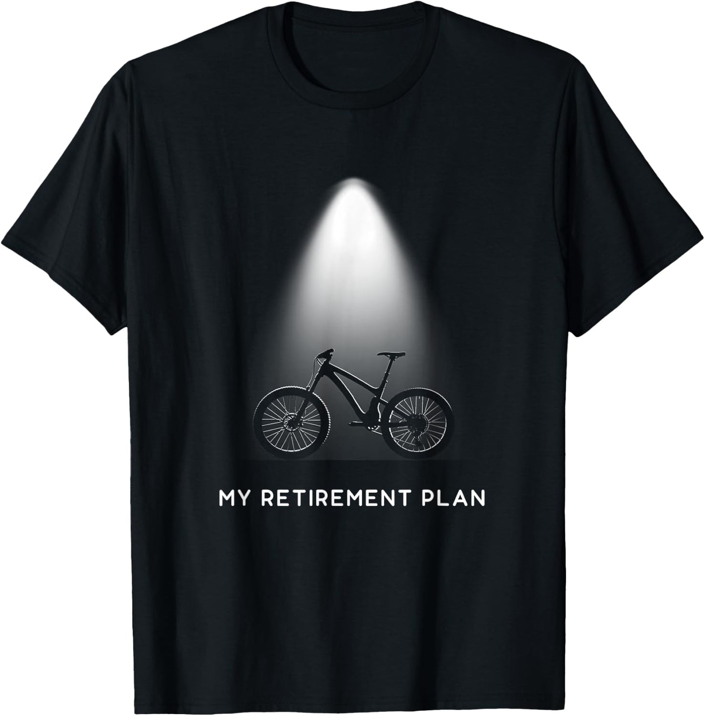 Funny Mountain Bike Apparel - MTB Mountain Bike T-Shirt - T-Shirt | Black