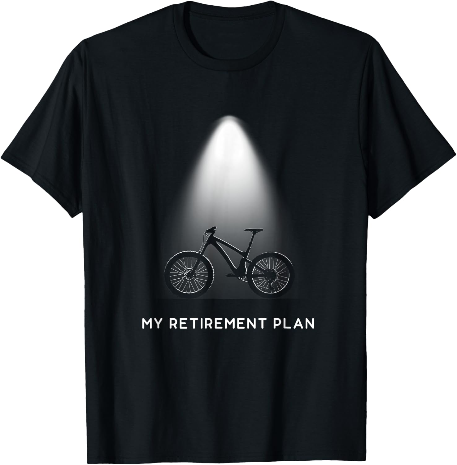 Funny Mountain Bike Apparel - MTB Mountain Bike T-Shirt - T-Shirt | Black