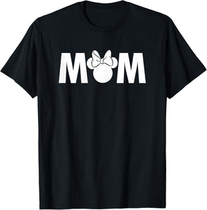 Disney Mickey and Friends Mother's Day Minnie Mom T-Shirt - T-Shirt | Black