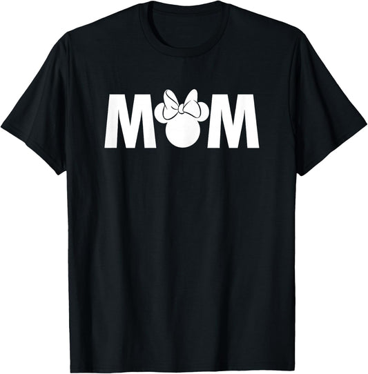 Disney Mickey and Friends Mother's Day Minnie Mom T-Shirt - T-Shirt | Black