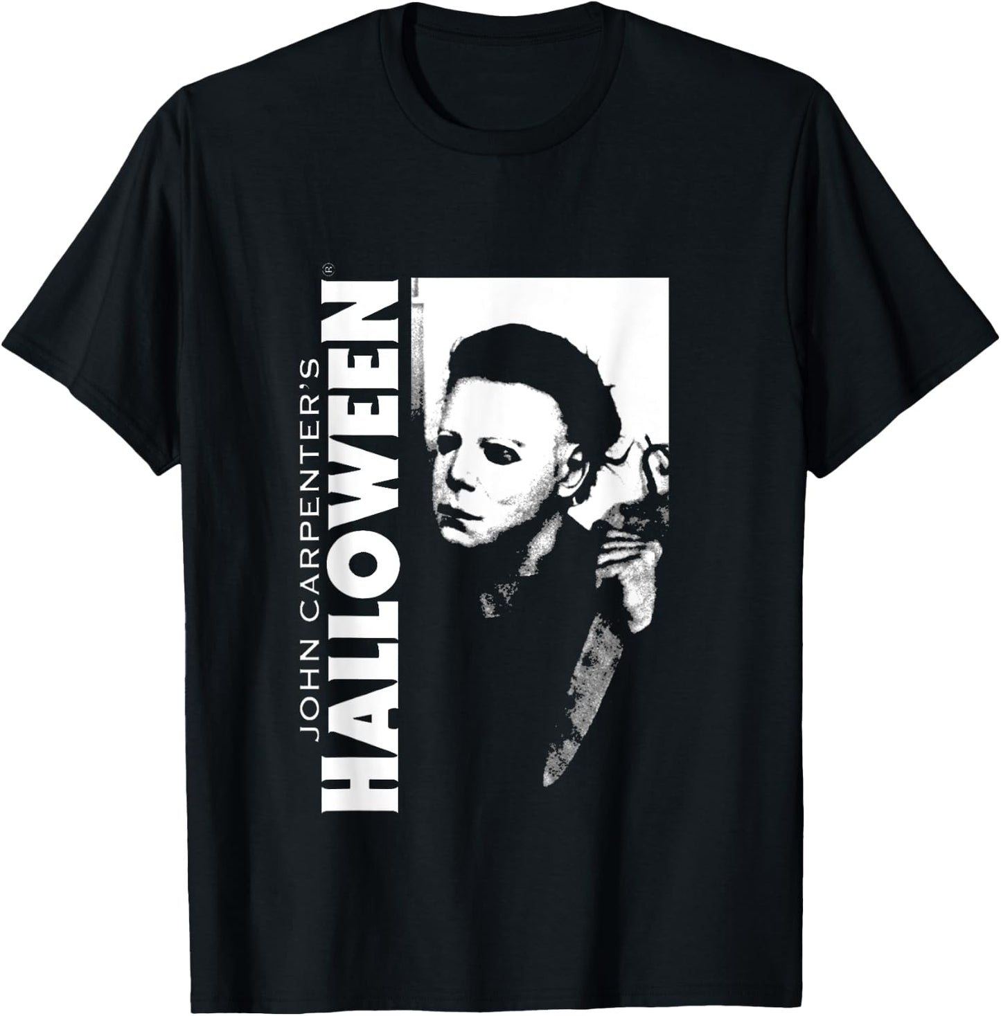 Halloween Michael Myers Hunting For Laurie T-Shirt - T-Shirt | Black