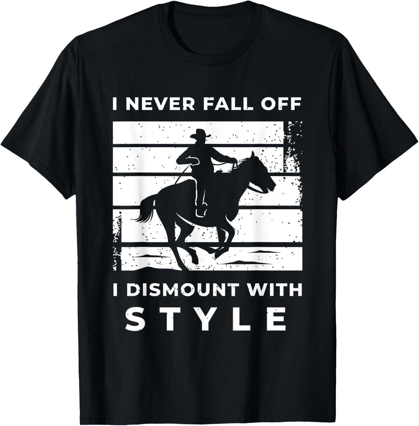 Funny Horse Quote Outfit For A Lover Of Horse T-Shirt - T-Shirt | Black