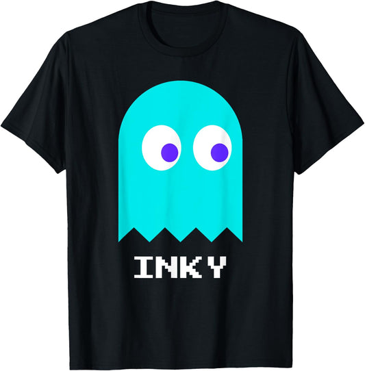 Retro Gamer Nerd INKY Halloween Costume T-Shirt - T-Shirt | Black
