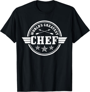 Cook Cooking Chef Funny Gift T-Shirt - T-Shirt | Black